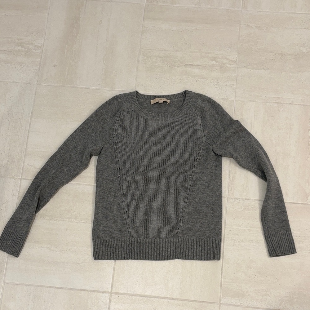 Gray Men's Sweater